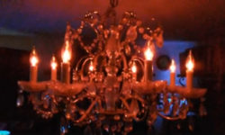spooky chandelier