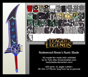Redeemed Riven's Runic Blade